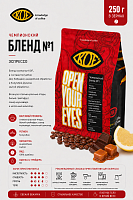Чемпионский Бленд №1 KOF (для эспрессо) кофе в зернах, упак. 250 г. 
