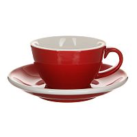 Кофейная пара Loveramics egg, 150ml, цвет: красный (red) C088-59BRE/C088-28BRE 