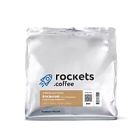Бразилия Санта Барбара ROCKETS COFFEE (для эспрессо) кофе в зернах, упак. 250 г. 