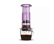 Кофеварка ручная Аэропресс (AeroPress) Clear Purple: фиолетовая, 90PR05 