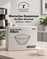 Фильтры бумажные для кофемашины Bravilor Bonamat разм 85/245мм упак. 1000 шт. 7.150.101.101 