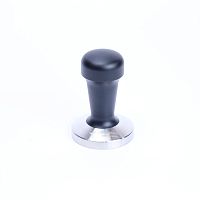 Темпер для кофе d58 COFFEESTATE Barista Tools, ручка металл, чёрная, основание сталь 