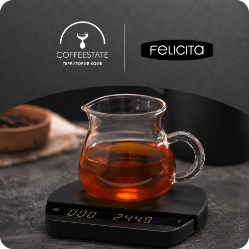 Весы Felicita ARC черные  фото 5