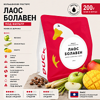 Лаос Болавен БОЛЬШЕКОФЕ РОСТЕРС (под фильтр) кофе в зернах, упак. 200 г. 