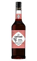 Основа для коктейля безалкогольня RUBY GRAPE GIFFARD, бутылка стекло 0.7л 