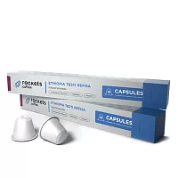 Эфиопия Тести Рефиса ROCKETS COFFEE кофе молотый в капсулах Nespresso, упак. 10 шт. 