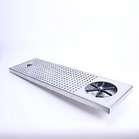 Ринзер мойка для питчеров и стаканов COFFEESTATE Barista Tools, стальная, размер 608х180х22 мм, 