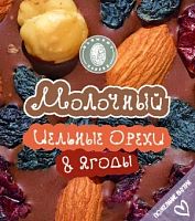 Молочный шоколад (мини) ELEMENT с цельными орехами и ягодами, упак. 15 г. 